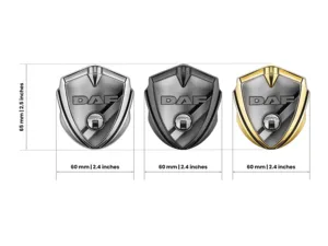 Daf Badge Self Adhesive Racing Look High-Quality